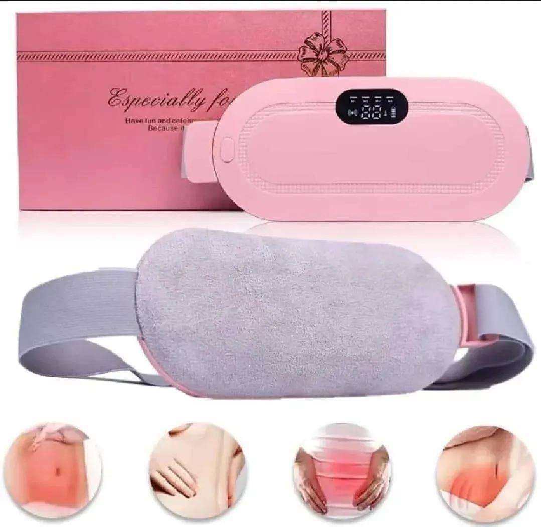 Electric Period Cramp Heating Belt Pink Large ABS