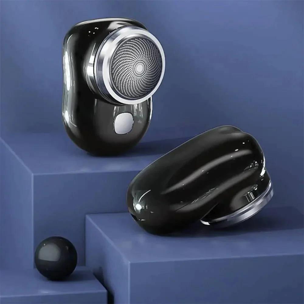 USB Rechargeable Men's Electric Shaver with 4 Guards