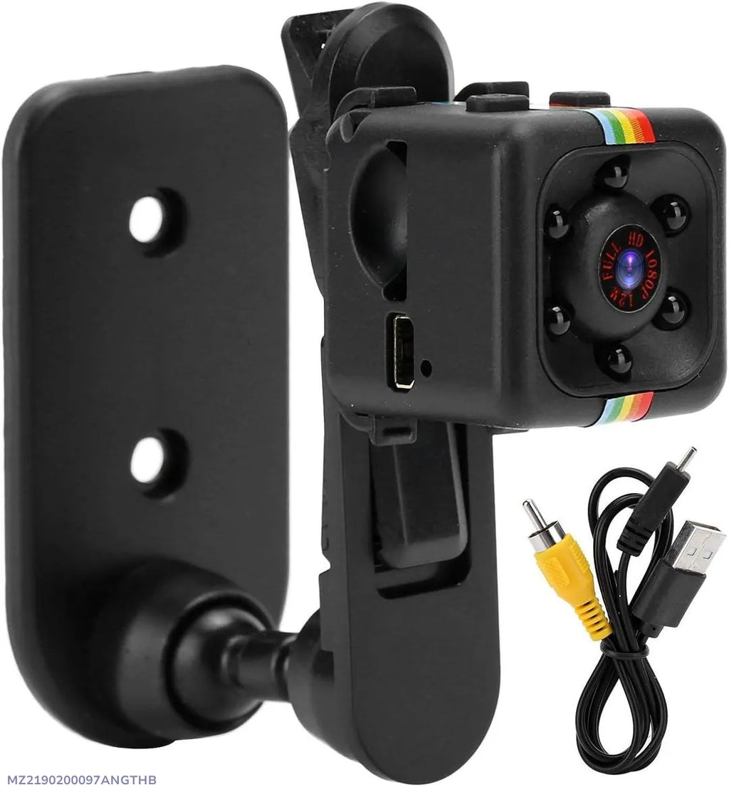 Portable Mini Rechargeable Security & Surveillance Camera (Clear Vision) Best for highlighting safety, security, and clear recording.