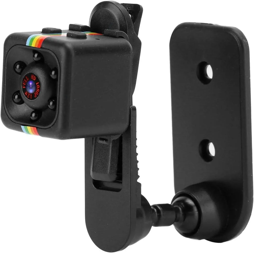 Portable Mini Rechargeable Security & Surveillance Camera (Clear Vision) Best for highlighting safety, security, and clear recording.