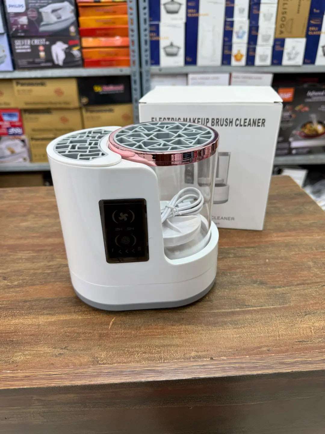 Smart Electric Cosmetic Brush Cleaner for Flawless Makeup