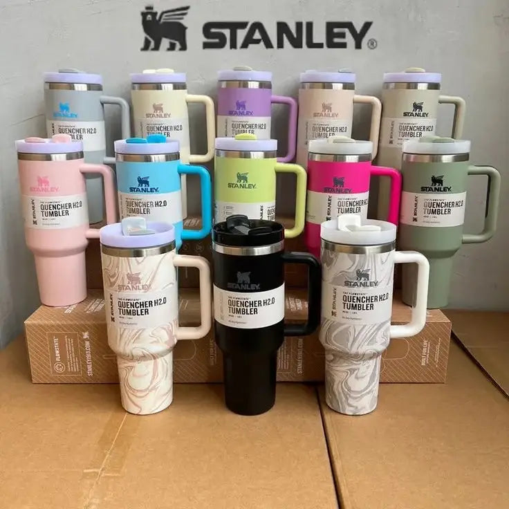 40oz Stainless Steel Insulated Travel Tumbler with Straw