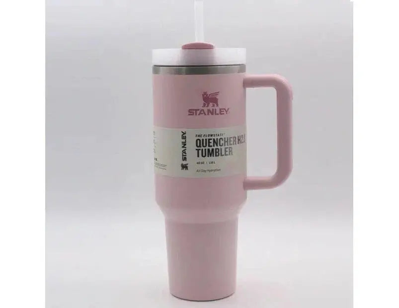 40oz Stainless Steel Insulated Travel Tumbler with Straw