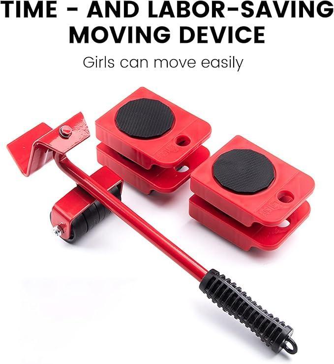 Easy Furniture Lifter & Moving Roller Set – Heavy Item Transport Tool for Home & Office