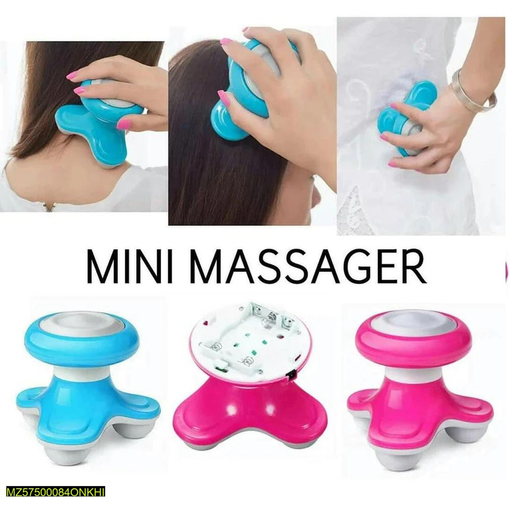 Compact Handheld Wireless Massager for Neck, Shoulder & Full Body Relief Great for focusing on specific pain-relief areas and ease of use.