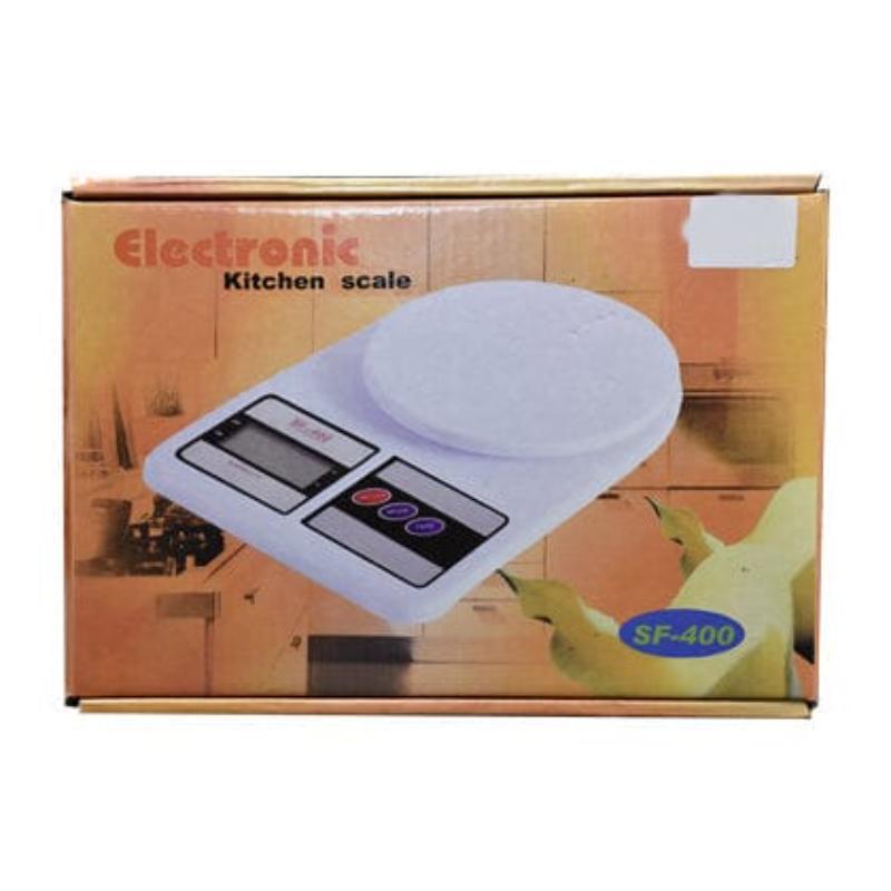 SF-400 Digital Kitchen Weighing Scale 1g to 10kg – Electronic Gram Scale with LCD Display for Cooking & Baking