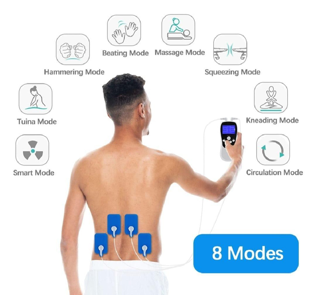 Multifunctional Mini Electric Massager for Full Body Muscle Relief Best for targeting buyers looking for deep muscle and pain relief.
