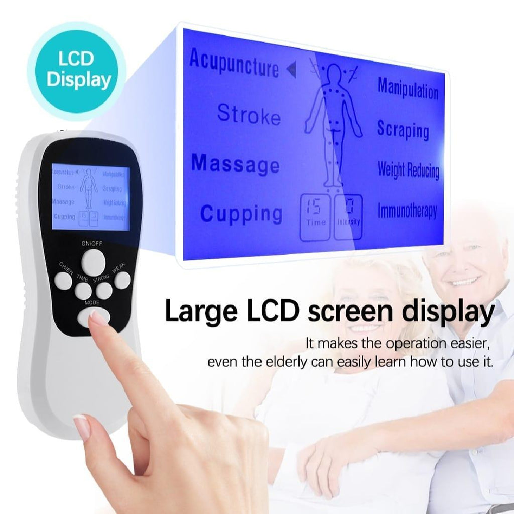 Multifunctional Mini Electric Massager for Full Body Muscle Relief Best for targeting buyers looking for deep muscle and pain relief.