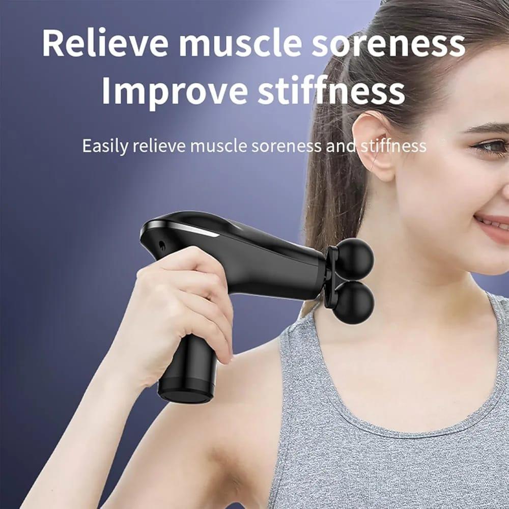 Neck Massager Finger Pressure Neck Back and Shoulder Massager - Electric Kneading Neck Deep Massage Muscle Relax - Neck Massager with Hands - Massage Master for Shoulders, Neck, Lower Abdomen - Real Hands with 2 Heat Modes for Home, Travel