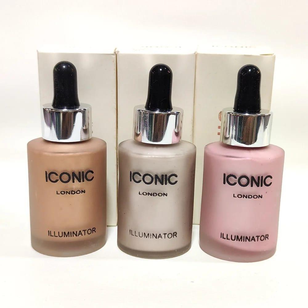 Iconic London Liquid Illuminator Highlighter (3 Radiant Glow Shades)