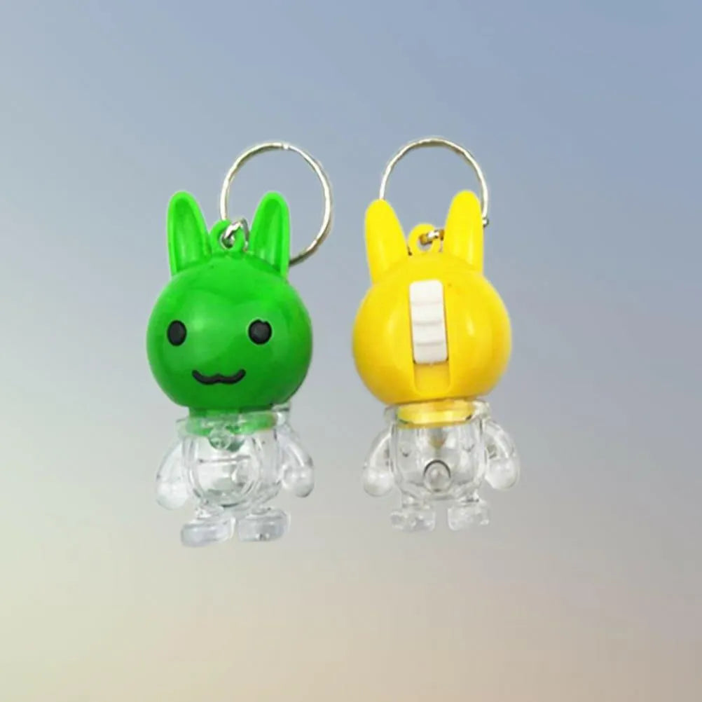 Mini Portable Rabbit Keychain Light (ABS Plastic)
