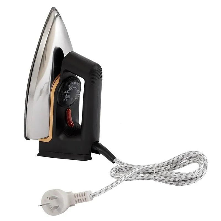 Compact 1000W Portable Dry Iron with Non-Stick Coating
