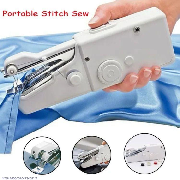 White Compact Sewing Machine for Home & Workshop