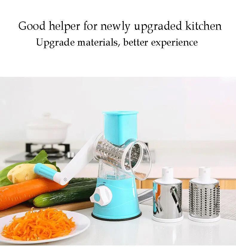 Green Vegetable Cutter ABS Plastic Kitchen Tool