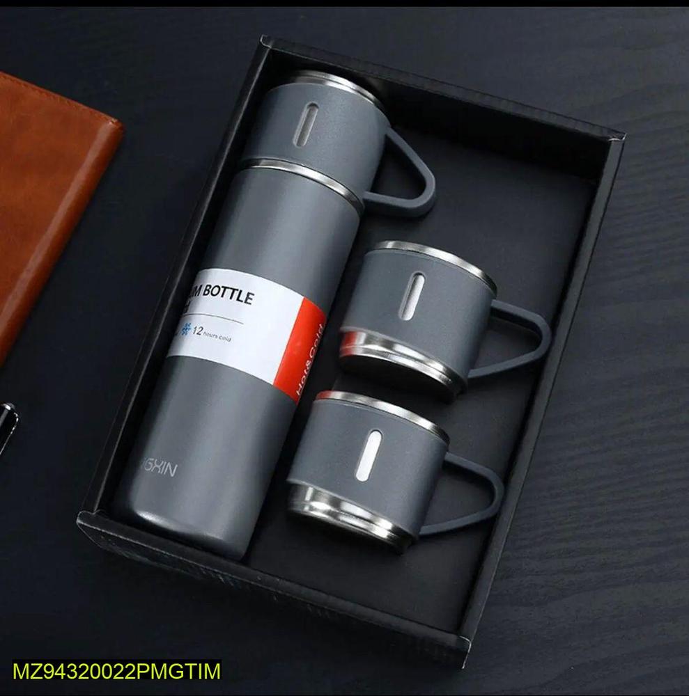 Stylish Vacuum Flask Set for Office & Travel Use
