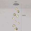 Modern home decor led lights pendant light lamps forstaircase Chandeliers for living room hanging light indoor lighting