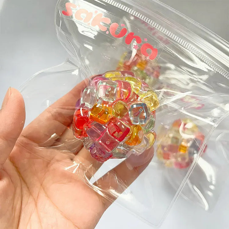 Squishy Balls Ice Beads Stress Relief Toy