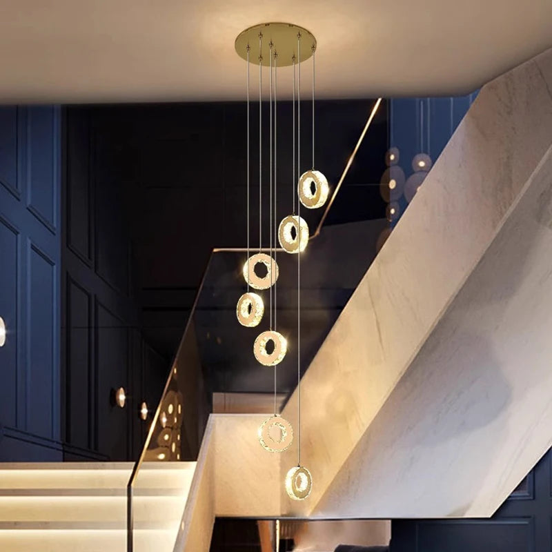 Nordic Home Decor Dining Room Pendant Lamp Lights Indoor Lighting Ceiling Lamp Hanging Light Chandelier Lamps for Living Room