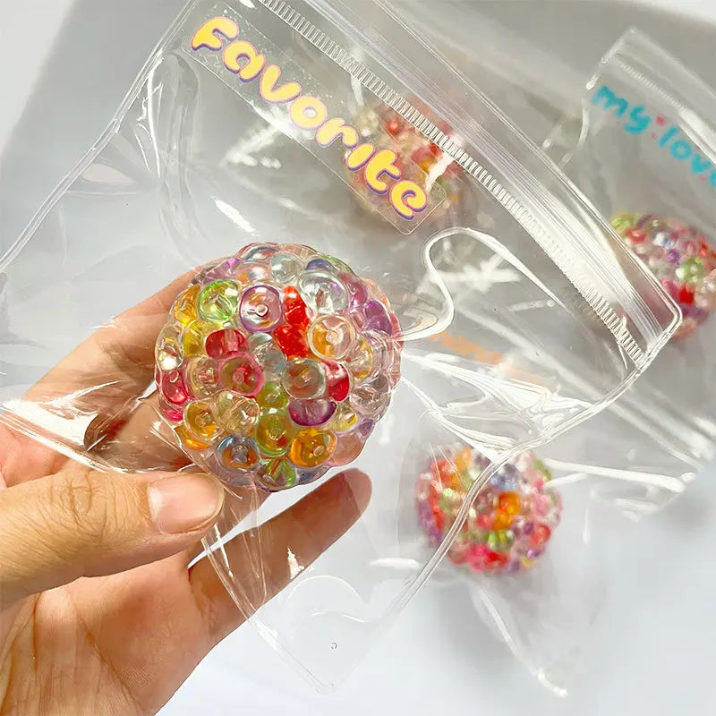 Squishy Balls Ice Beads Stress Relief Toy