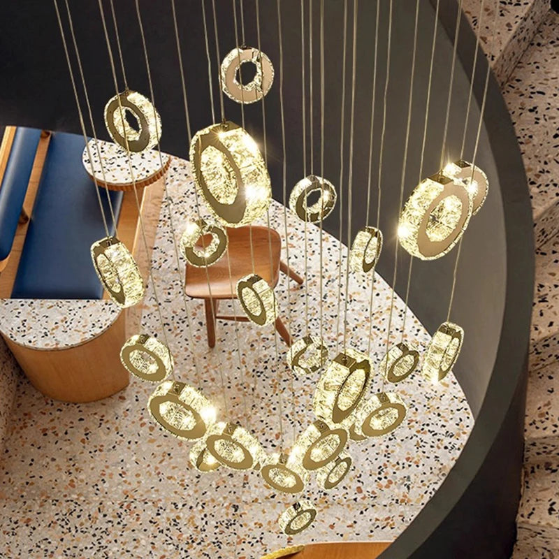 Nordic Home Decor Dining Room Pendant Lamp Lights Indoor Lighting Ceiling Lamp Hanging Light Chandelier Lamps for Living Room