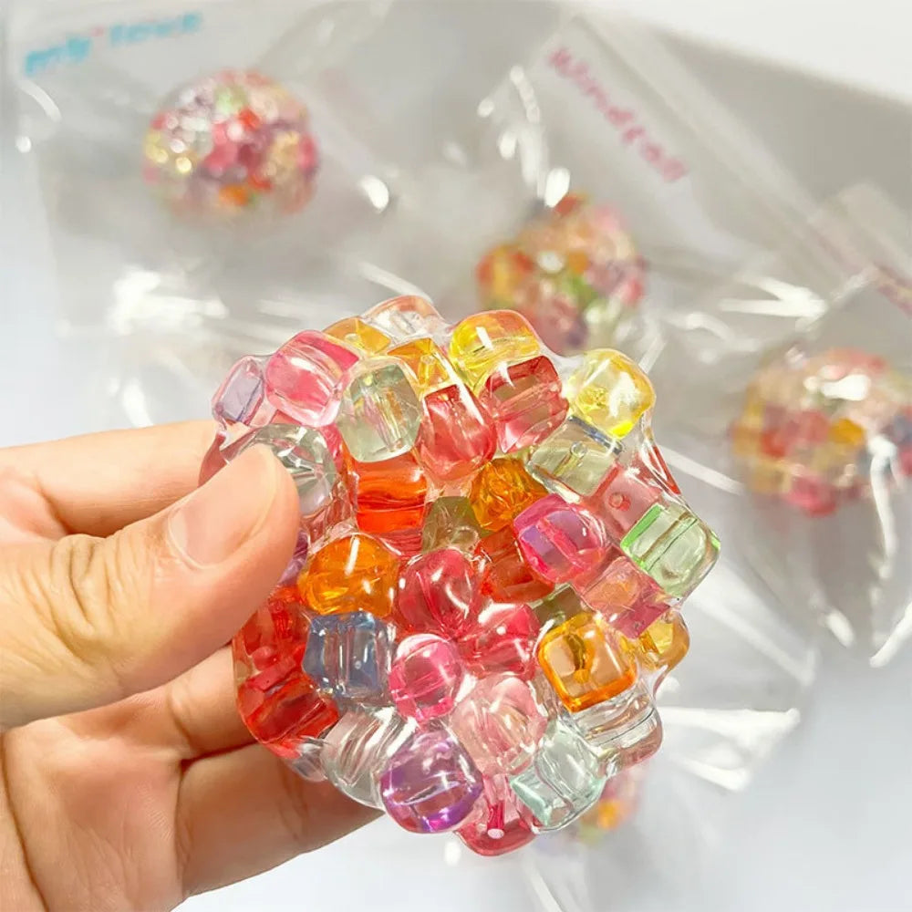 Squishy Balls Ice Beads Stress Relief Toy