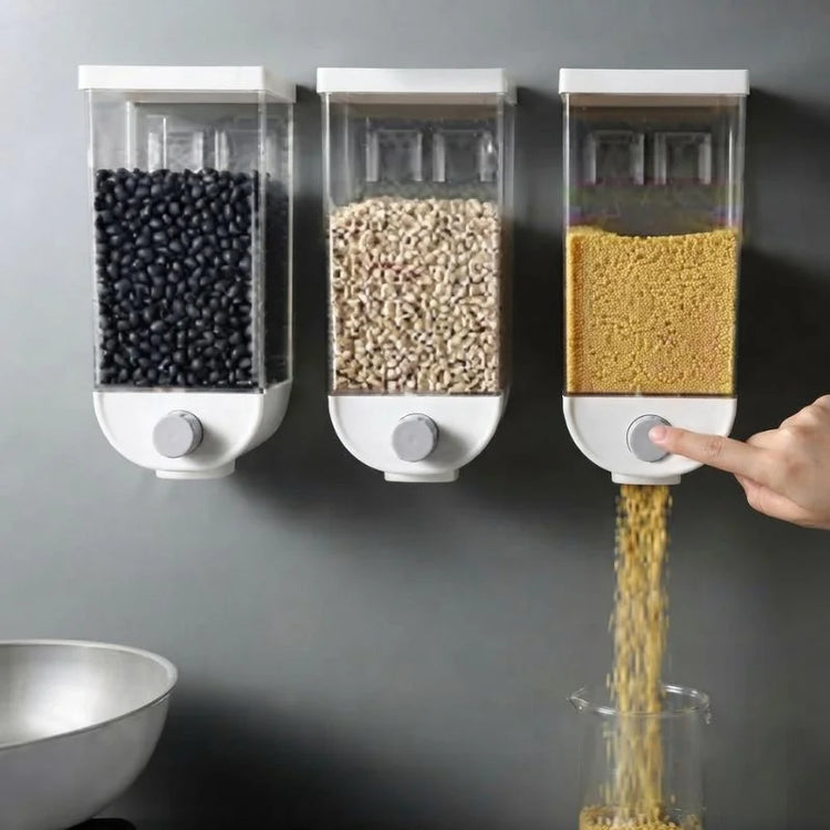 1.5L Wall Mounted One-Touch Cereal Dispenser