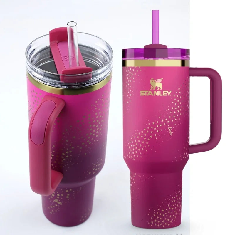 Star Pink Stylish Stanley Barbie Tumbler