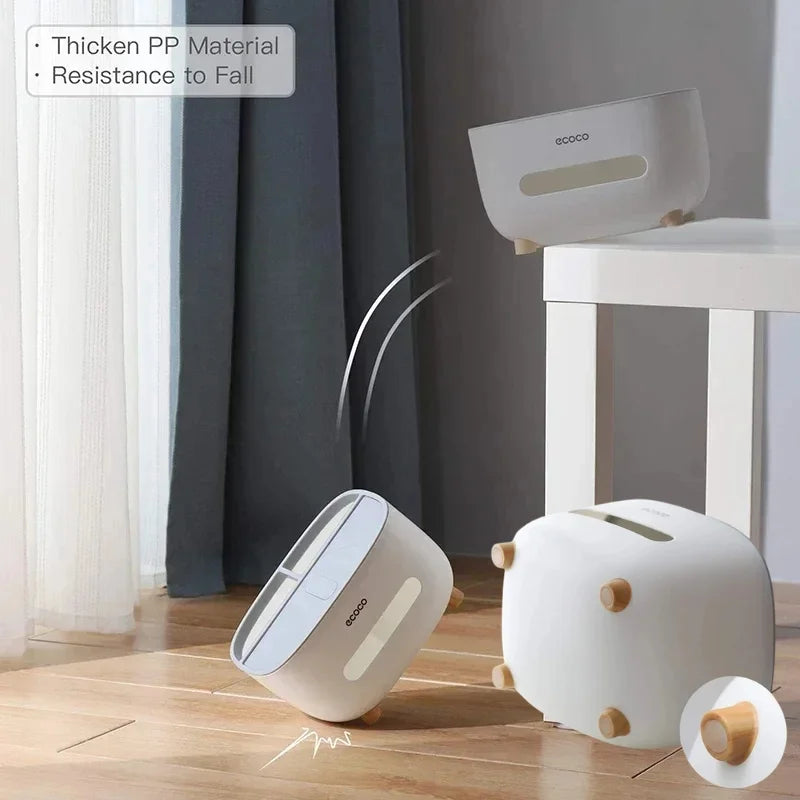 3-in-1 Creative Tissue Box with Storage Drawer