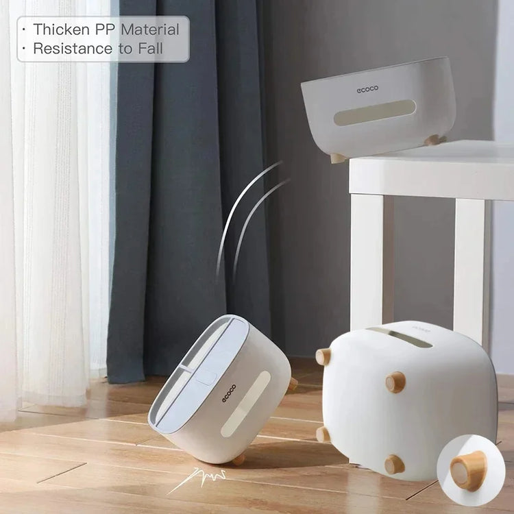 3-in-1 Creative Tissue Box with Storage Drawer