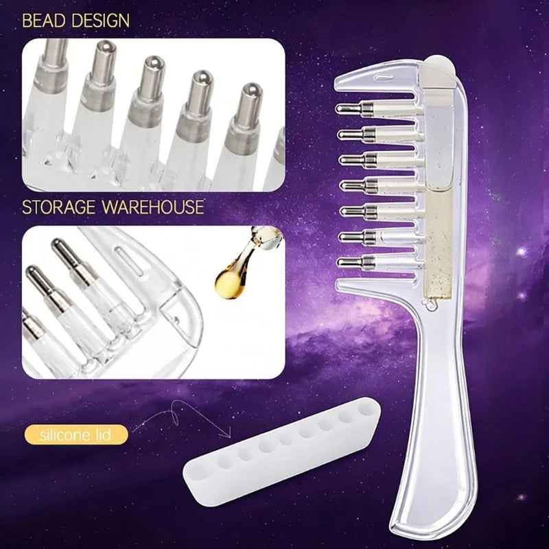 Refillable Scalp Massager & Oil Comb