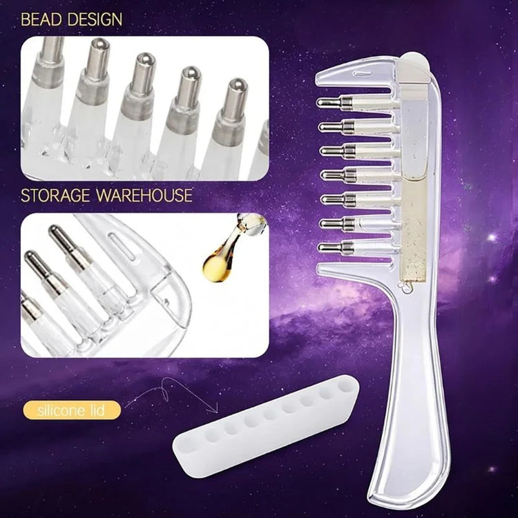 Refillable Scalp Massager & Oil Comb